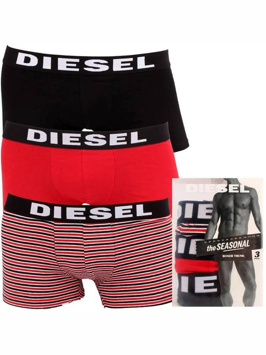 Briefs men's draws UMBX 3 pack black red suit - DIESEL - BALAAN 1