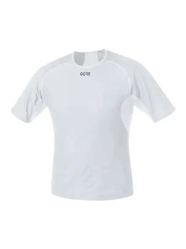 GOREWEAR M Baselayer Windstopper T Shirt White Men s Windproof Short Sleeve - GOGORR - BALAAN 1