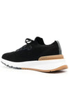 Knit Running Sneakers Black - BRUNELLO CUCINELLI - BALAAN 4