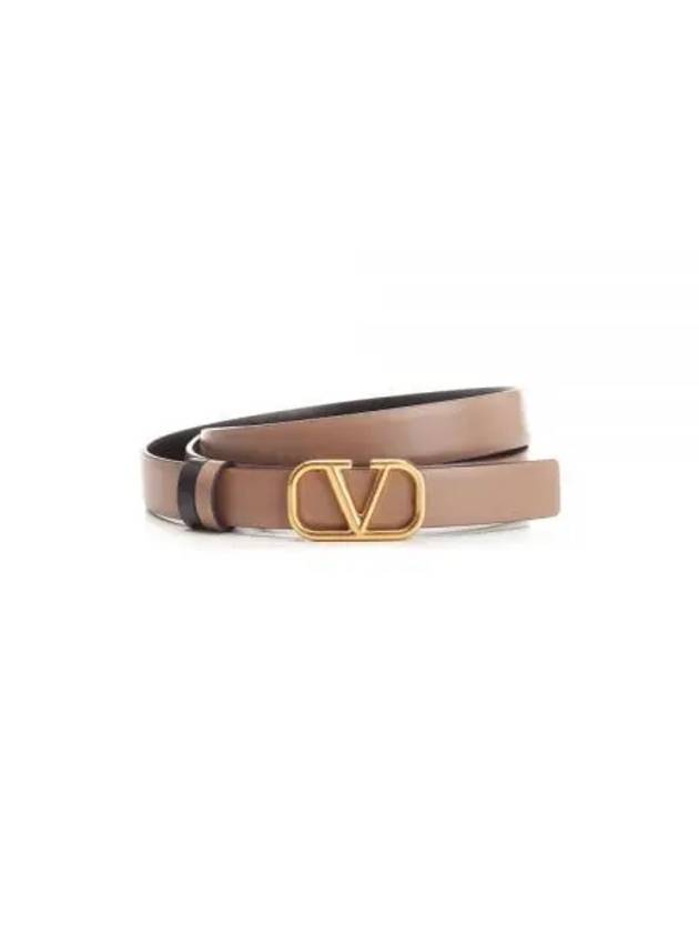 5W0T0S12 ZFR LC8 5W2T0S12 V Logo Signature Reversible Belt 20MM - VALENTINO - BALAAN 1