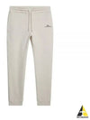 Alpha Logo Print Track Pants Beige - J.LINDEBERG - BALAAN 2