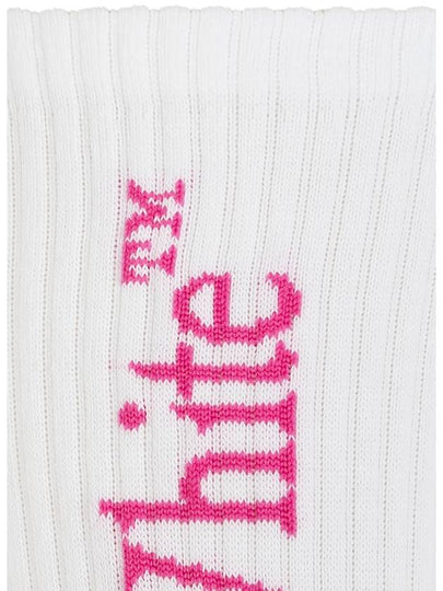 Off-White Socks With Logo, Women's, White - OFF WHITE - BALAAN 2