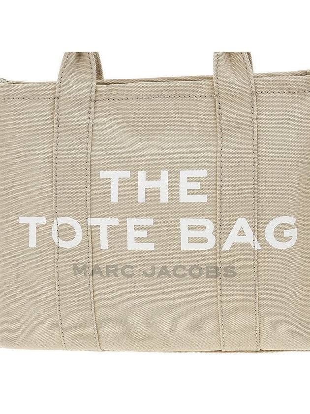 Logo Medium Canvas Tote Bag Beige - MARC JACOBS - BALAAN 8