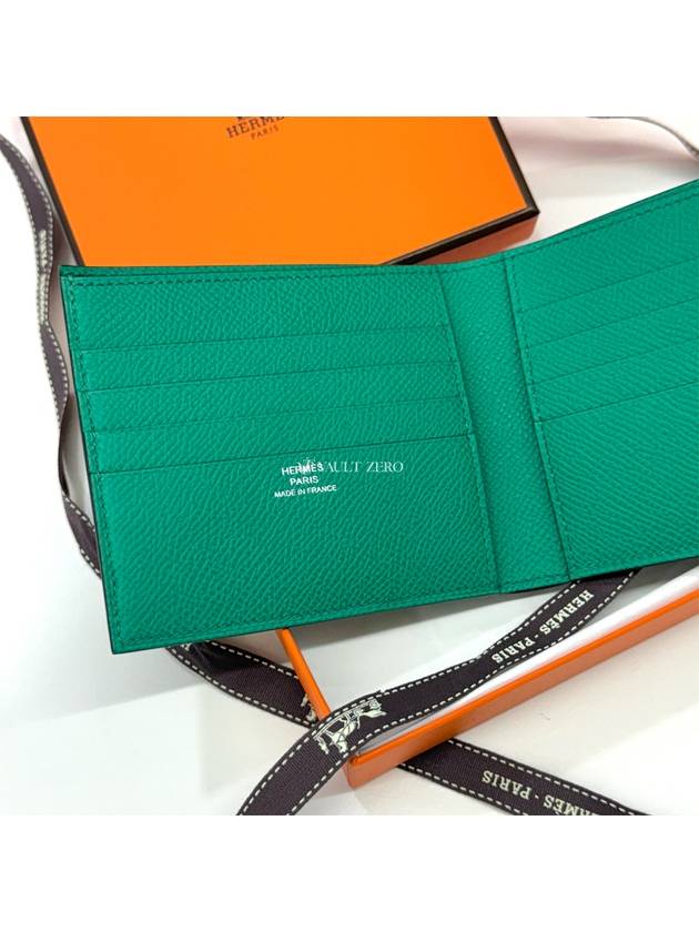 MC² Copernic Half Wallet Green - HERMES - BALAAN 3