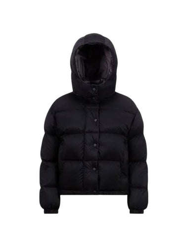 Ettore Short Down Padding Black - MONCLER - BALAAN 1