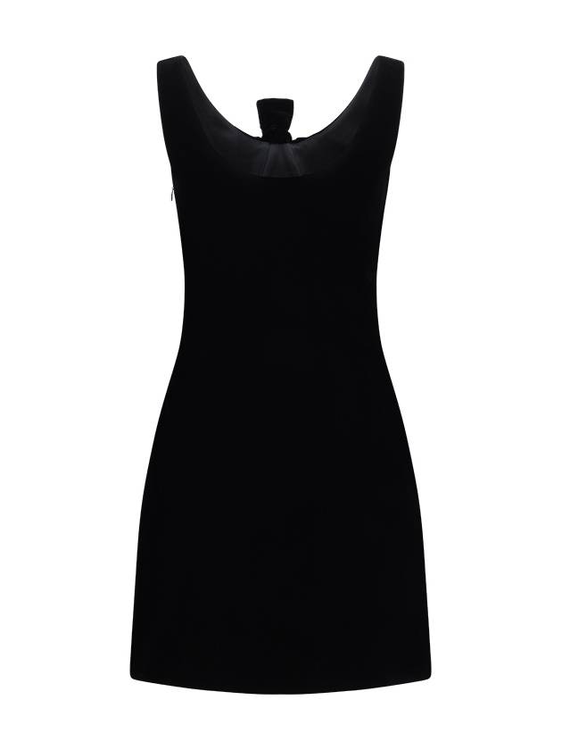 VELVET DRESS WITH BOW DETAIL - GIVENCHY - BALAAN 2