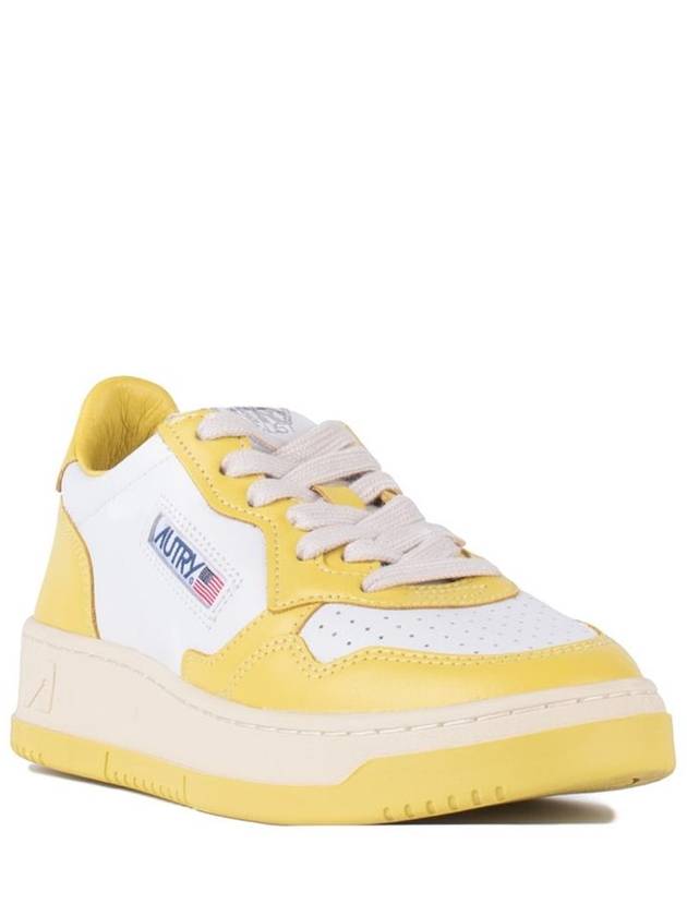 MEDALIST low leather sneakers AULWWB27 WHT LIME B0170479103 - AUTRY - BALAAN 3