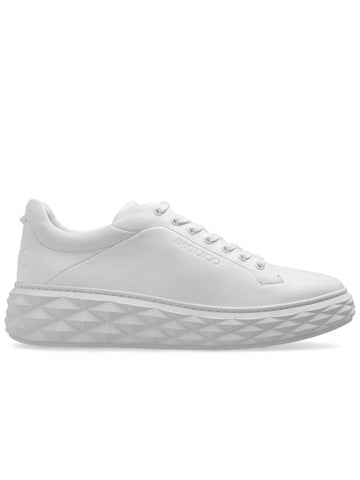 Jimmy Choo Diamond Sneakers, Men's, White - JIMMY CHOO - BALAAN 1