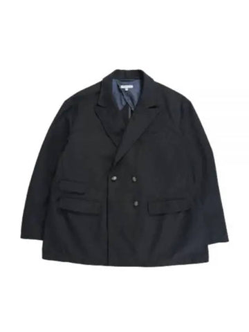 24 Newport Jacket A Dk Navy PC Hopsack 24S1D029 OR223 ZT190 - ENGINEERED GARMENTS - BALAAN 1