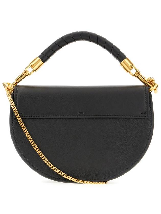 Marcie Leather Shoulder Bag Black - CHLOE - BALAAN 3