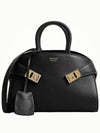 Hug Mini Bag Black - SALVATORE FERRAGAMO - BALAAN 2