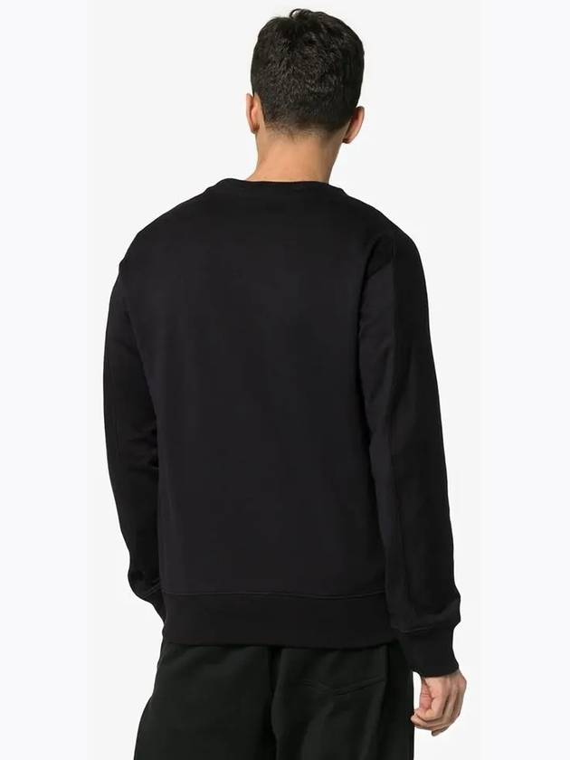 Logo Print Cotton Sweatshirt Black - Y-3 - BALAAN 5