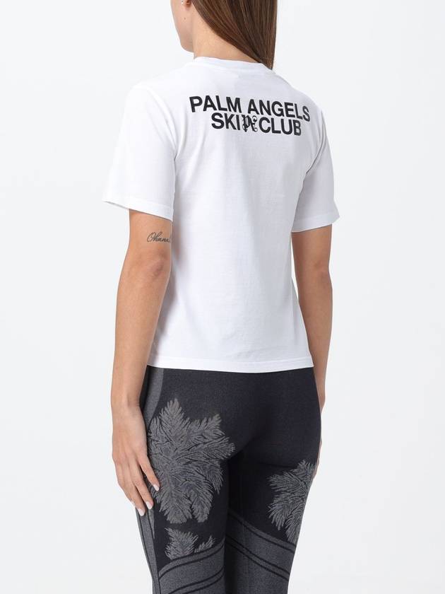 T-shirt con mini logo Palm Angels - PALM ANGELS - BALAAN 3