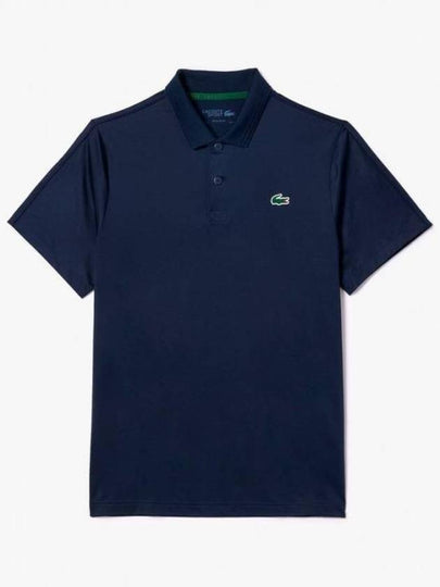 One Tone Dry Polo Shirt Navy - LACOSTE - BALAAN 2