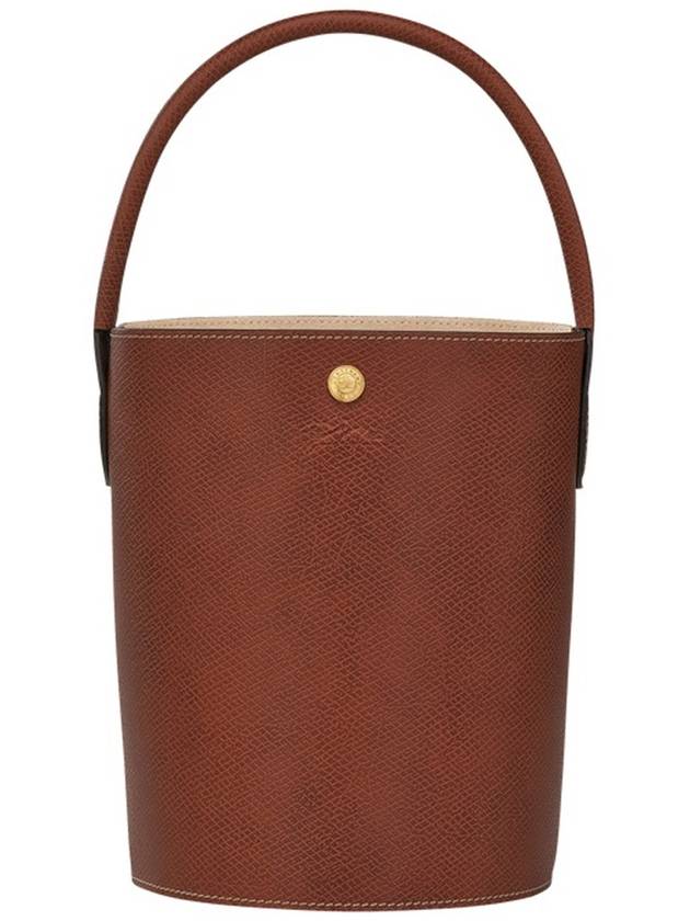 Epure Leather Bucket Bag Brown - LONGCHAMP - BALAAN 5