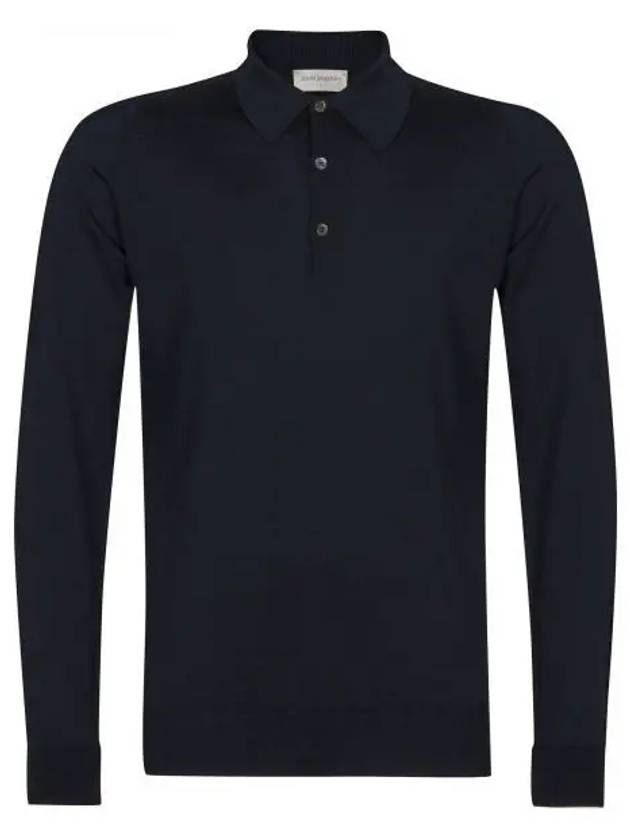 IDomestic ShippingI Dorset Midnight Polo Knit kr 204954 - JOHN SMEDLEY - BALAAN 1