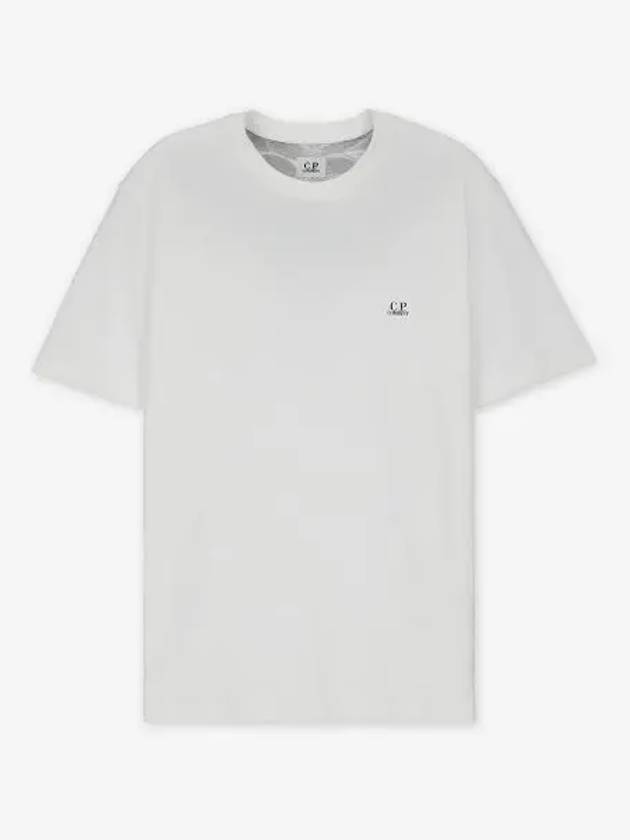 30/1 Jersey Back Goggle Short Sleeve T-Shirt White - CP COMPANY - BALAAN 2