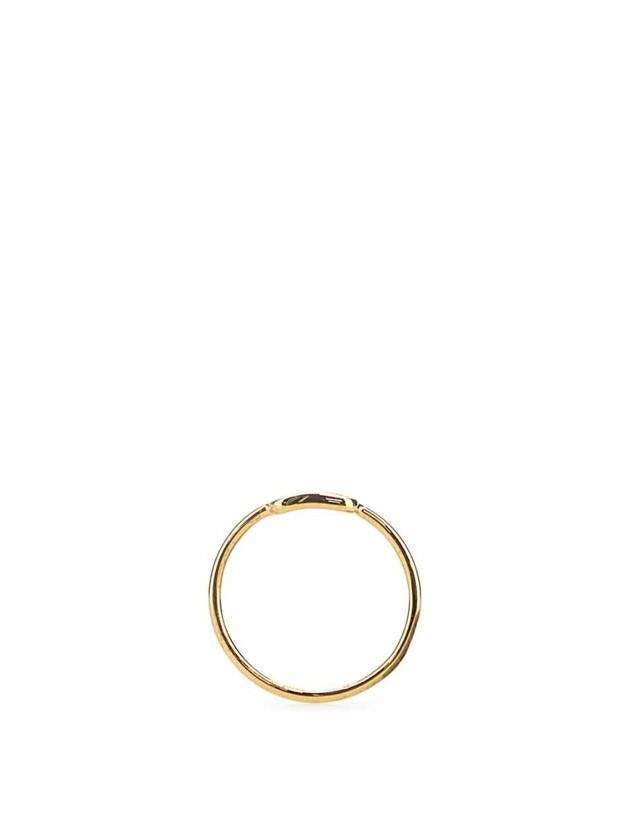 V Logo Signature Ring Gold - VALENTINO - BALAAN 2