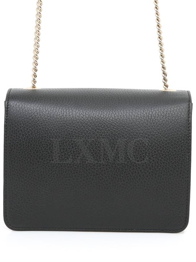 Interlocking GG chain cross bag black mini 510304 - GUCCI - BALAAN 3