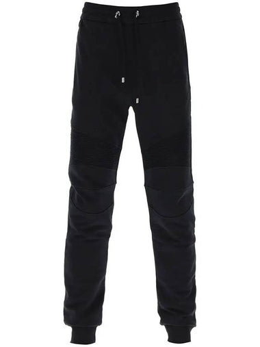 Flockembellished jogging pants CH1OB000BB04 EAB - BALMAIN - BALAAN 1