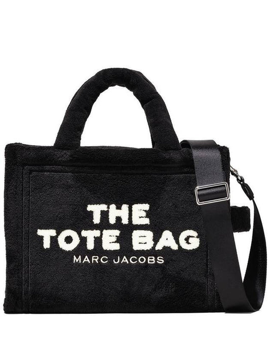 Terry Small Tote Bag Black - MARC JACOBS - BALAAN 1