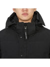 Wyndham Logo Patch Padding Black - CANADA GOOSE - BALAAN 7