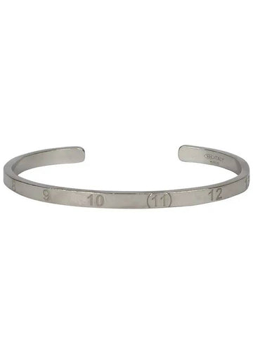 Numerical Slim Bracelet Silver - MAISON MARGIELA - BALAAN 1