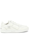 logo on leather low top sneakers white - CELINE - BALAAN 3