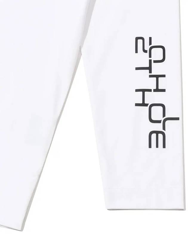 Cool material raglan base layer WHITE - 20THHOLE - BALAAN 7