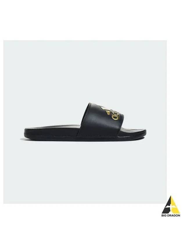 Adilette Comfort Slippers Black - ADIDAS - BALAAN 2