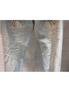 Women's Hidden Plate Crystal Swarovski Jeans FT3LTZ G8634 - DOLCE&GABBANA - BALAAN 6