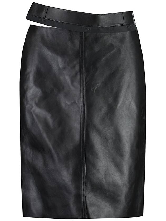 short skirt FPD774AQ31 F0GME BLACK - FENDI - BALAAN 2