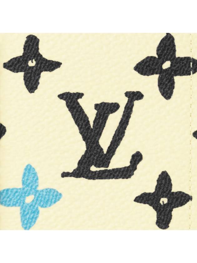 Louis Vuitton Wallet Tyler Monogram Cowhide Leather Pocket Card Holder Ivory - CHANEL - BALAAN 8