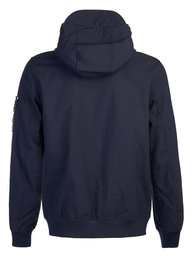 Soft Shell RE Dye Technology Hooded Jacket Navy - STONE ISLAND - BALAAN 4