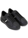 Moony Leather Low Top Sneakers Black - BALLY - BALAAN 4