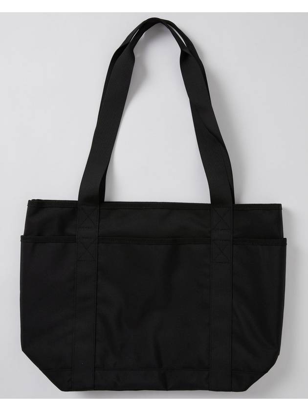 Logo Nylon Tote Bag Black - STUSSY - BALAAN.