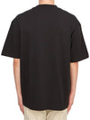 Men's Crewneck Cotton Short Sleeve T-Shirt Black - HUGO BOSS - BALAAN 4