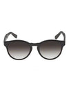 Gradient Round Sunglasses Black - SALVATORE FERRAGAMO - BALAAN 1