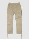 Garment Dyed Nylon Track Pants Pale Taupe - TEN C - BALAAN 3