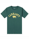 Locker Short Sleeve T Shirt Green - CARHARTT WIP - BALAAN 1