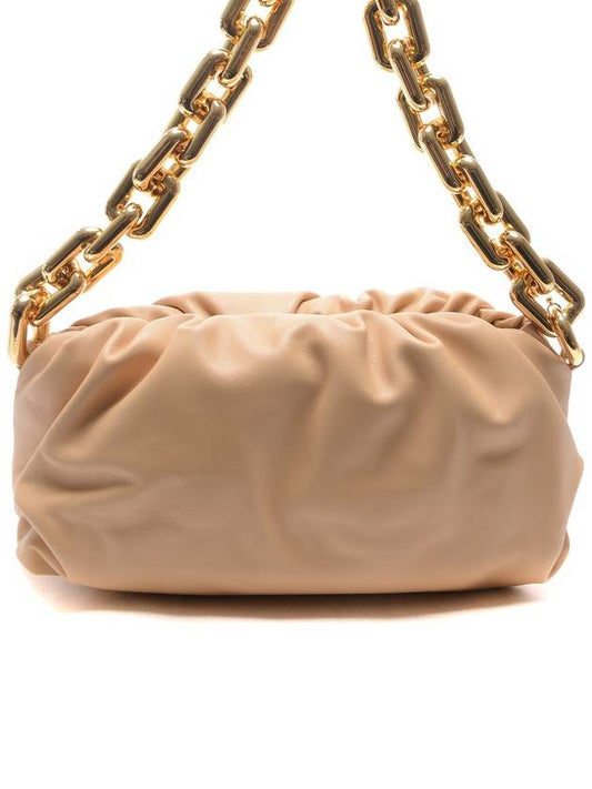 Chain Pouch Shoulder Bag Beige - BOTTEGA VENETA - BALAAN 2