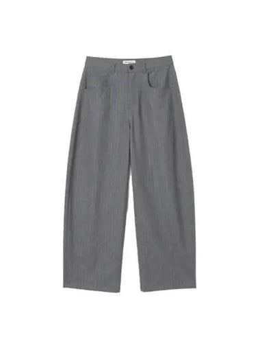 Milo Archive Reflect Striped Wool Pants Gray - MILLO ARCHIVE - BALAAN 1