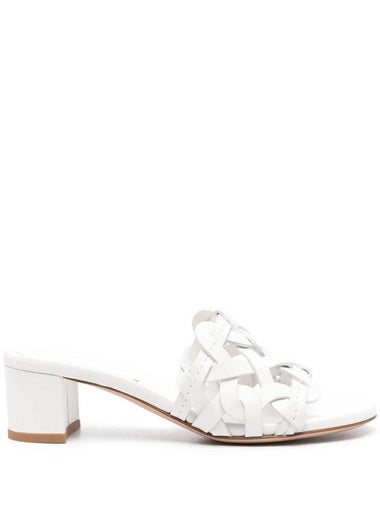 Gianvito Rossi Sandals White - GIANVITO ROSSI - BALAAN 1