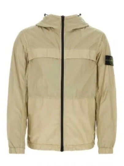 Garment Dyed Crinkle Reps R-Nylon Windbreaker Sand - STONE ISLAND - BALAAN 2