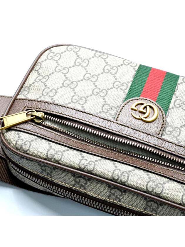 Ophidia GG Belt Bag Brown - GUCCI - BALAAN 9