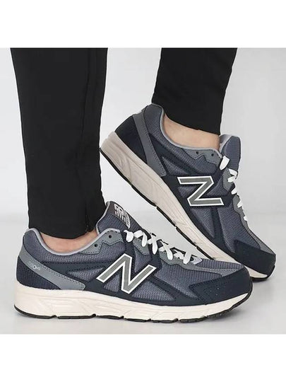 480 Low Top Sneakers Navy - NEW BALANCE - BALAAN 2