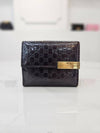 Cima GG patent purple half wallet 257016 - GUCCI - BALAAN 1