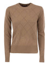 Brunate Wool Cashmere Knit Top Camel - MAX MARA - BALAAN 2