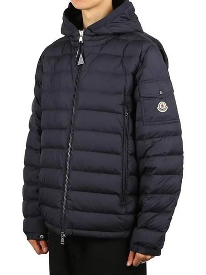 Galion Short Down Jacket Navy - MONCLER - BALAAN 2