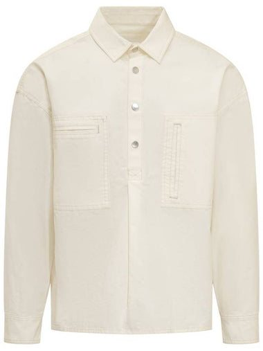 Isabel Marant Cotton Terry Shirt - ISABEL MARANT - BALAAN 1